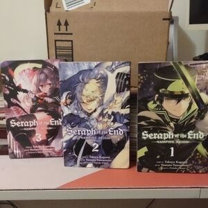 Seraph of the End Manga Volumes 1-3